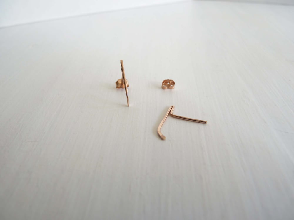 Image of Mini blade earrings