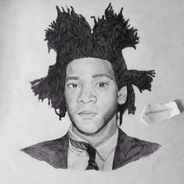 Image of Jean Michel Basquiat Portrait