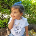Audrey Denim Bows