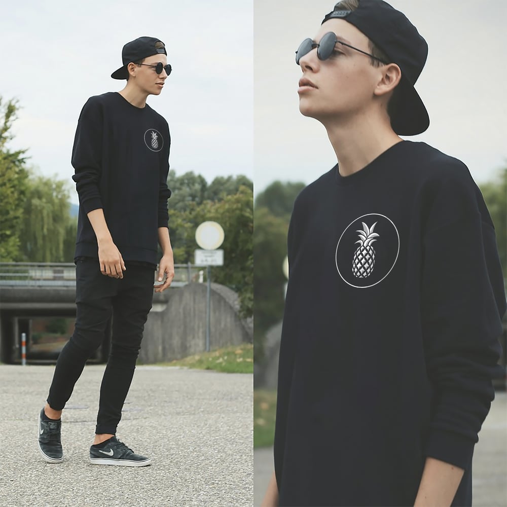 Image of 'Good To The Last Drop' Black Long-Sleeve