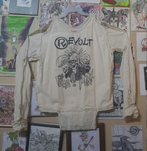 Image of Revolt pogo punx bondage shirt