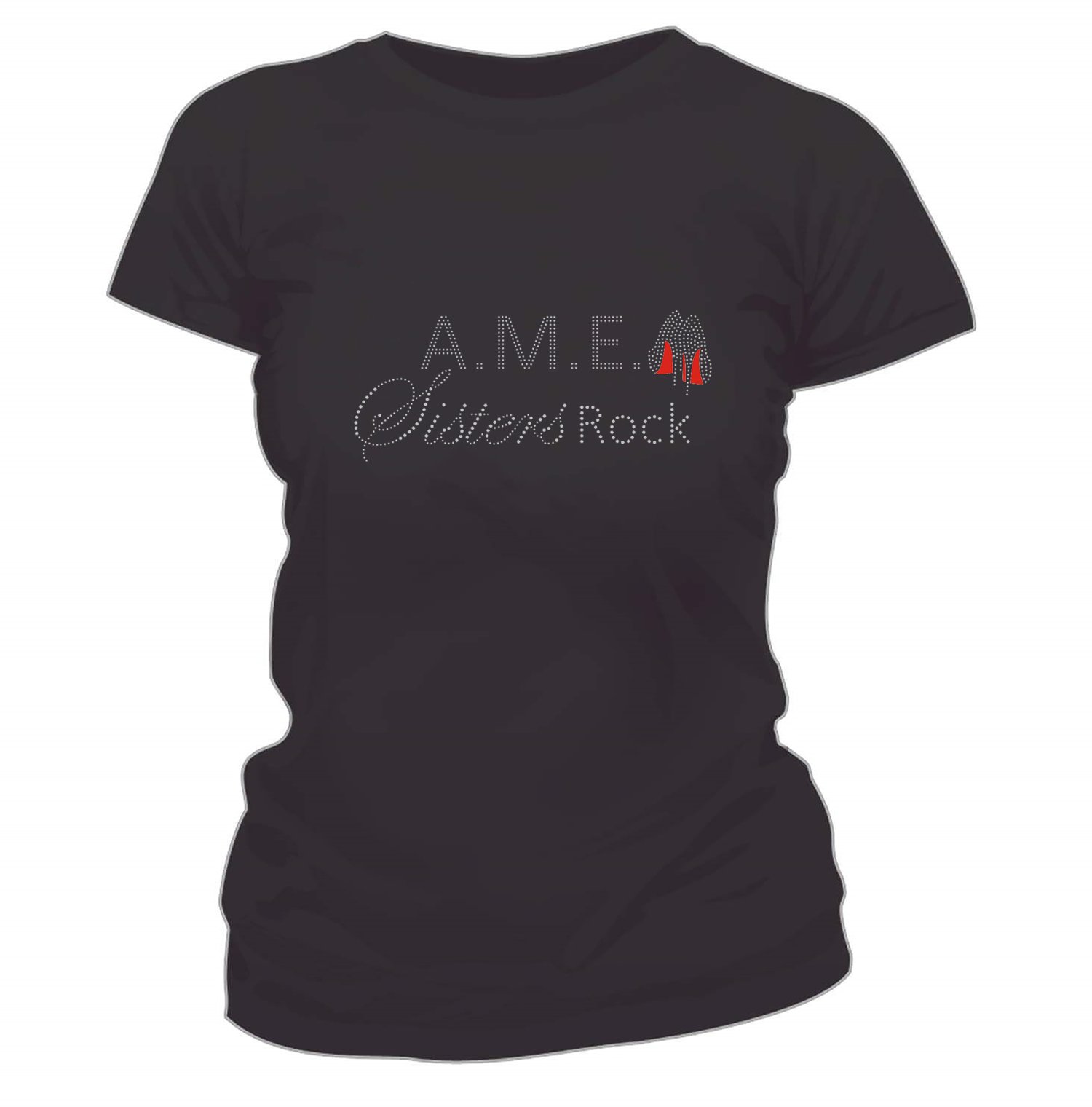 Image of A.M.E. SISTERS ROCK TEE SHIRT