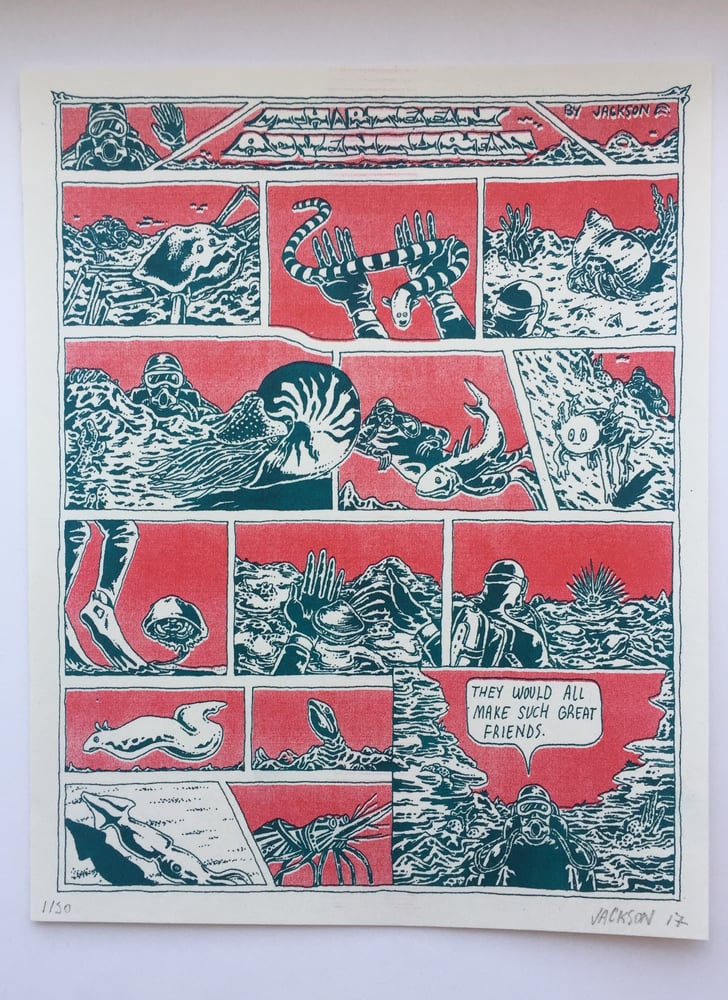 Image of Thirteen Adventures Print by Jackson