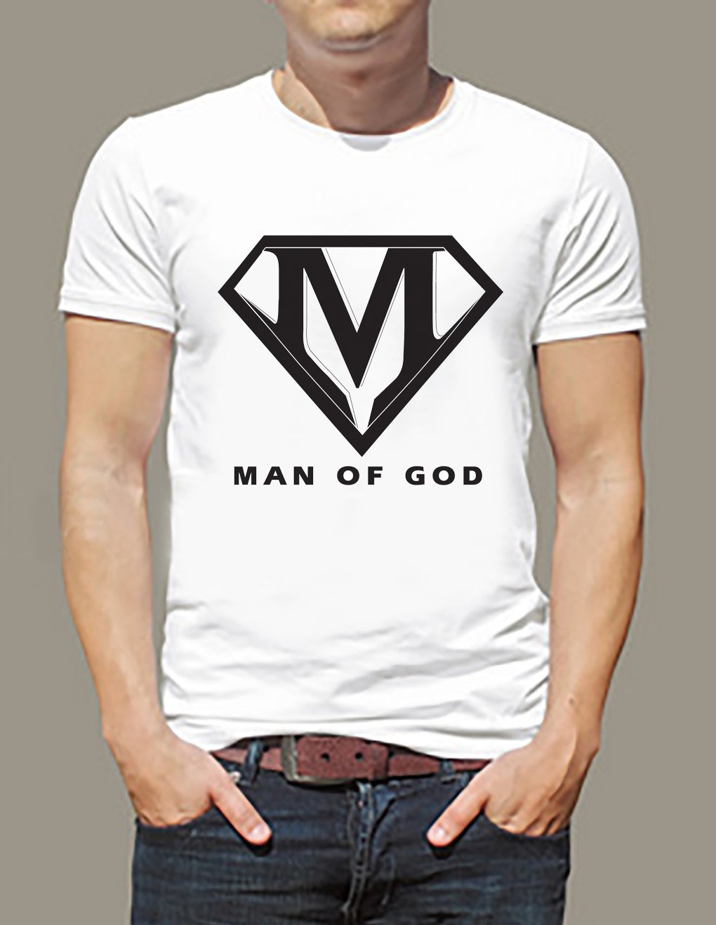 Image of MAN OF GOD (White)