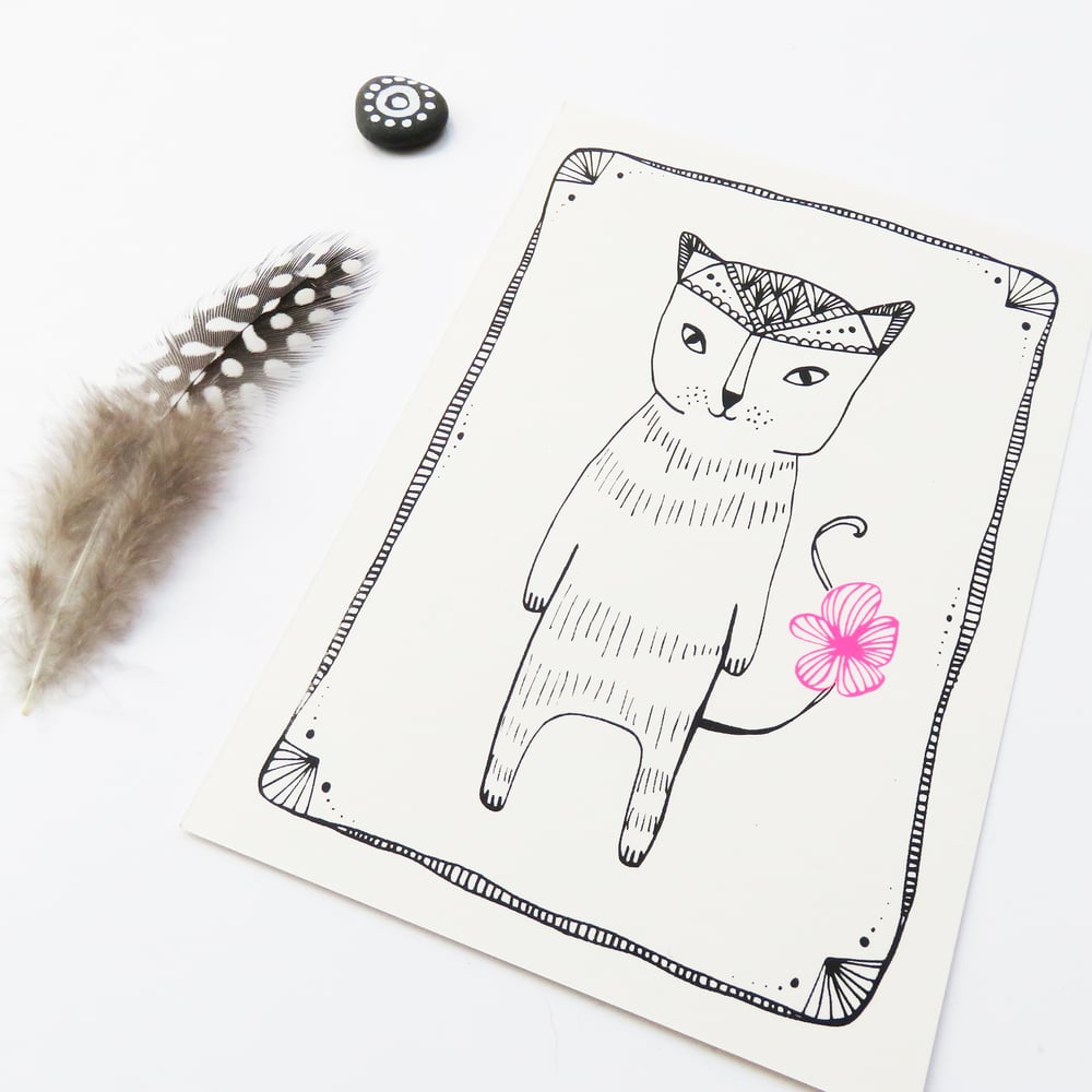 Image of Kitty Cat - Card 