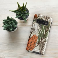 Image 2 of Art Nouveau Inspired Light and Airy Boho Floral Sketch Tough case for Samsung®