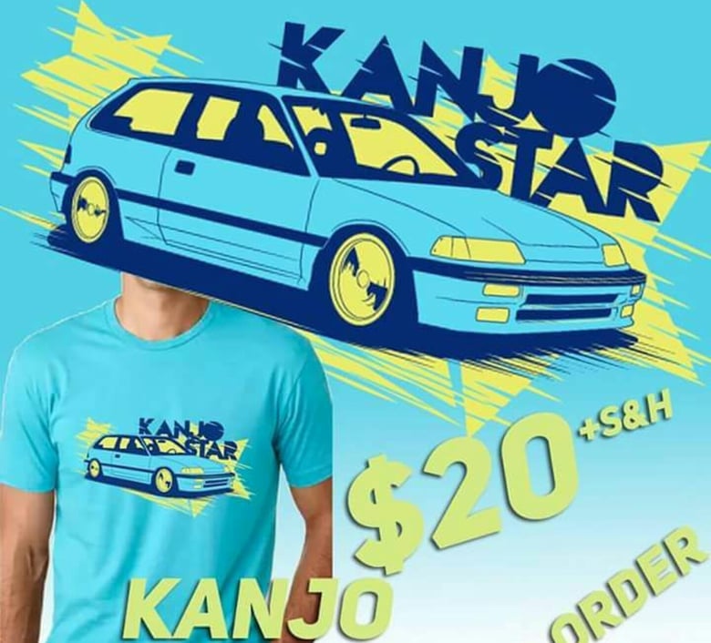 Image of Brand New Kanjo Star EF Hatch Shirt!