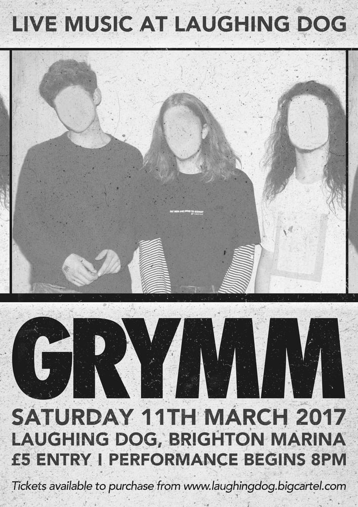 Image of Grymm LIVE at Laughing Dog Saturday 11th March