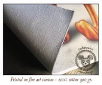 Image 4 of INHUMAN ANATOMY - Minnie's anatomy - limited edition of 100  Giclèe print on fine art canvas