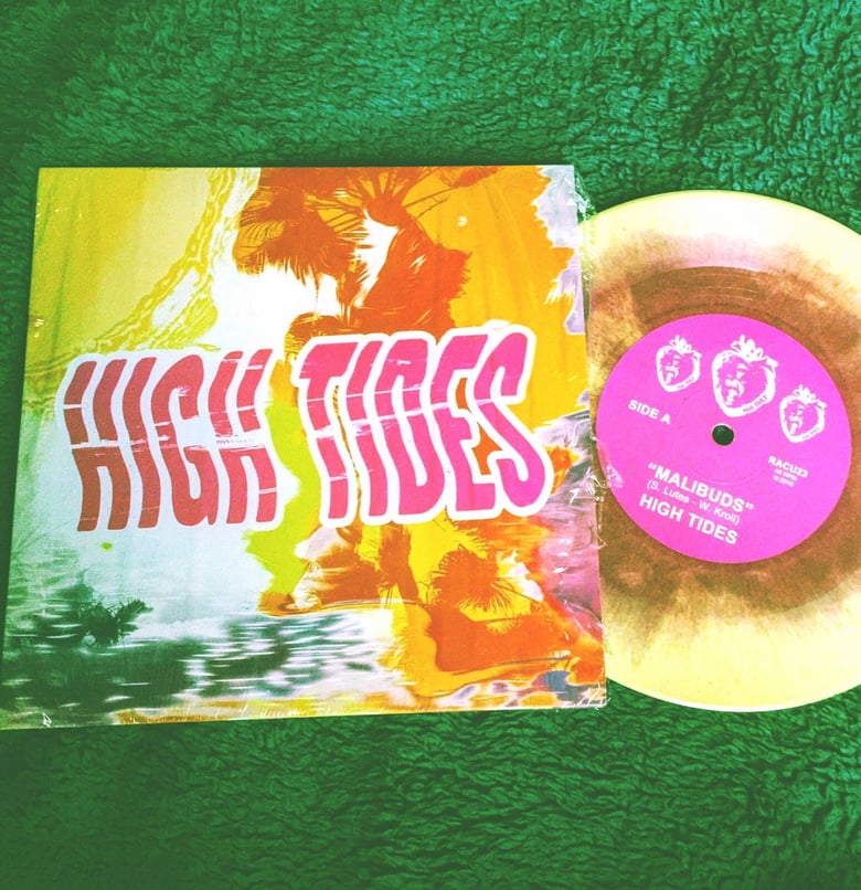 Image of High Tides "Malibuds/Silken Sands" 7" vinyl single