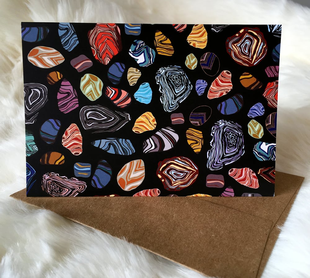 Agate Note Cards Set