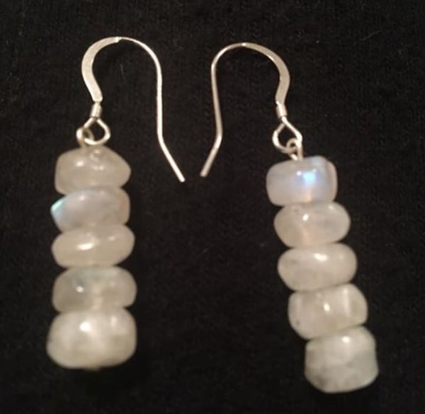 Image of Moonstone earrings