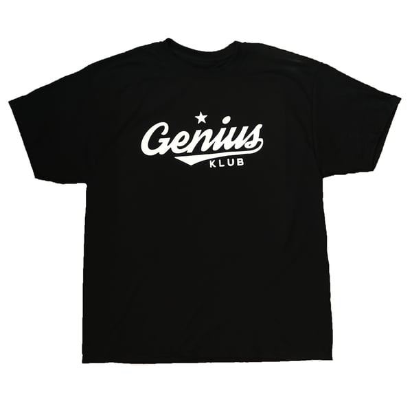 Image of Genius Klub 'Logo T-Shirt' (Black)