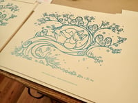 Image 3 of 'Owl Hollow' - Letterpress Print