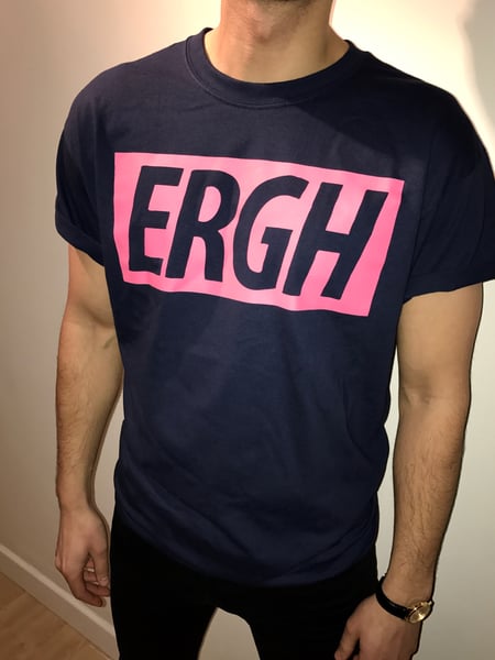 Image of NAVY ERGH TEE