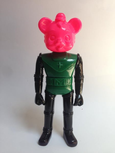 Image of Awesome Toy - One Off Fake Baron Mashup With Anraku Ansaku Panda Head