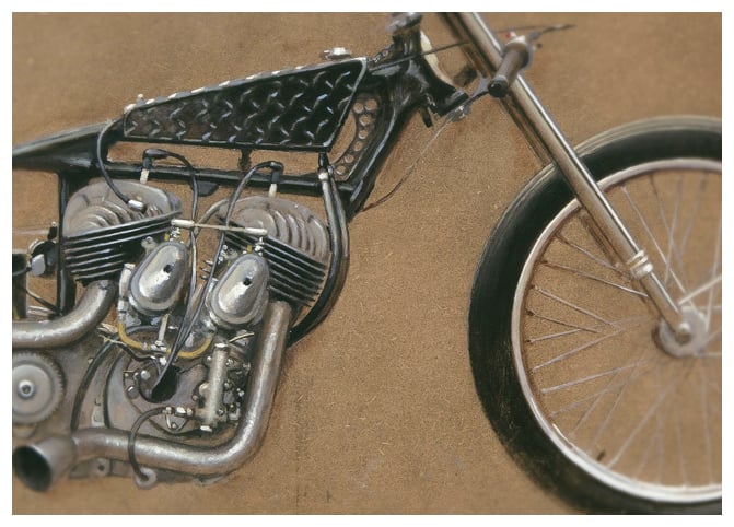 Image of 'The Beauty of Speed II (Indian Scout)'