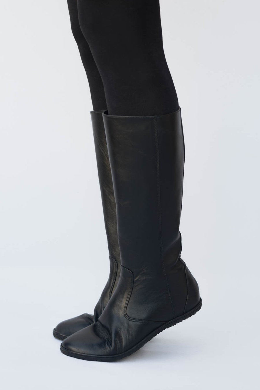 Image of Riding style boots - Vera in Matte Black