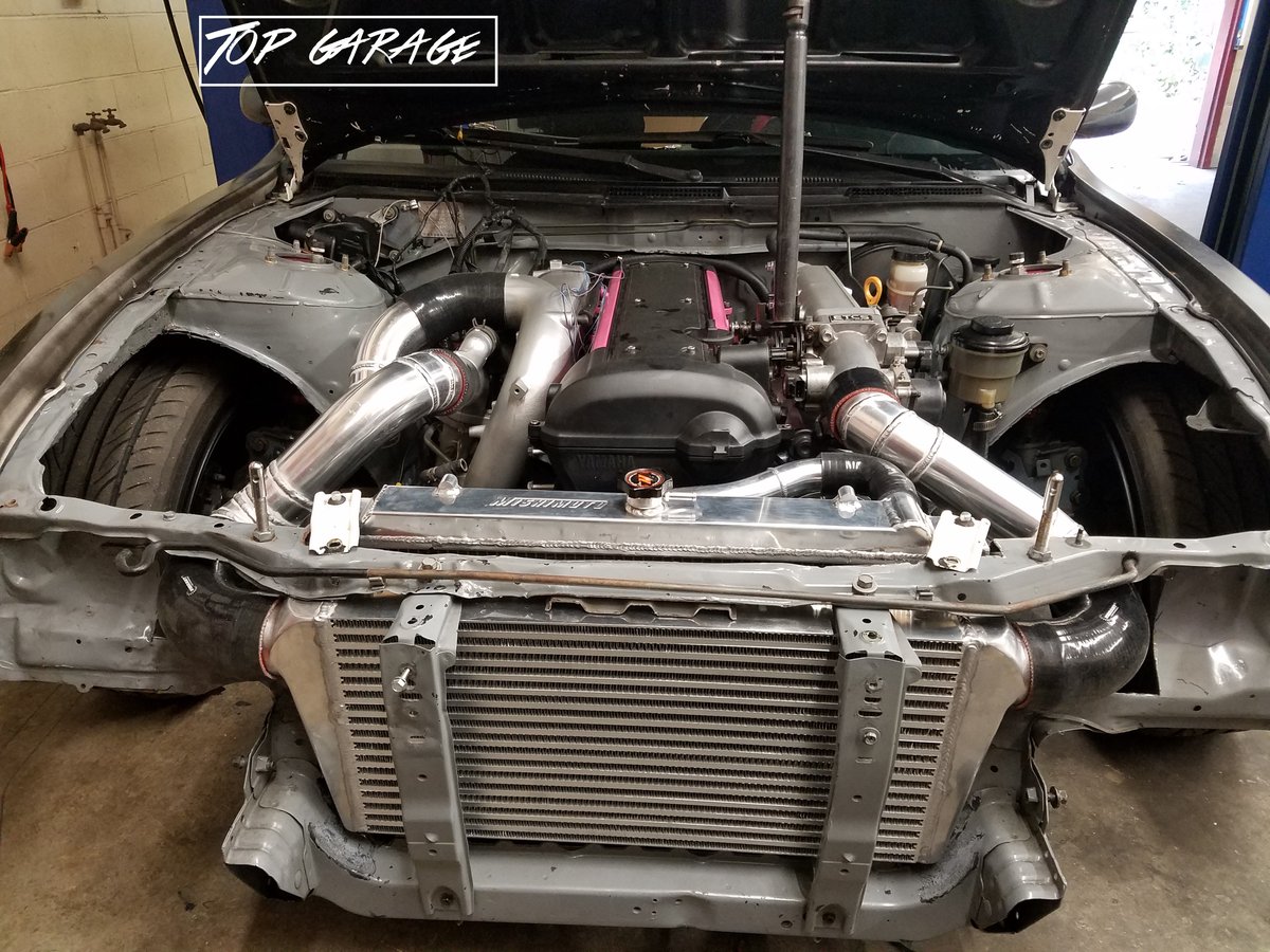 Exhaust and Intercooler Fabrication / Top Garage