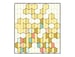 Image of Beetopia Honeycomb Bed Quilt Pattern - 80" x 90"