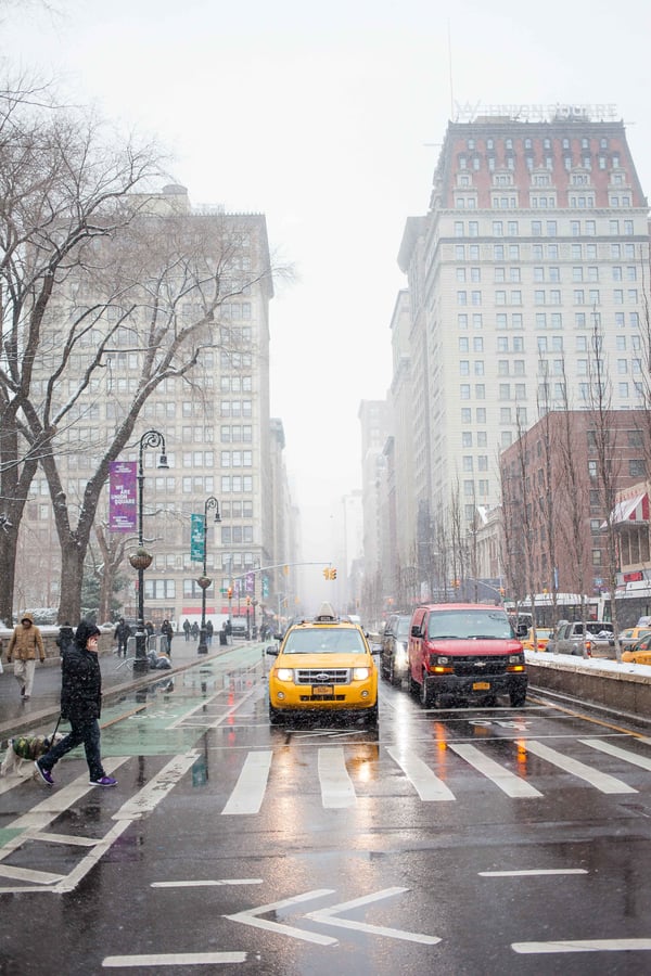 Image of Cab in the Snow 3