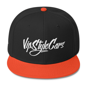 Image of VSC Snapback Hat - Black / Orange