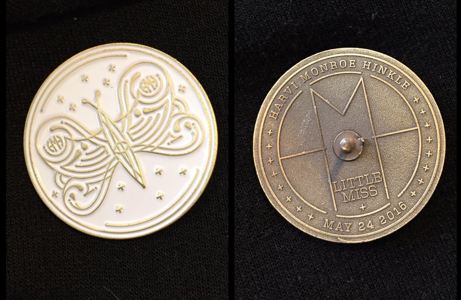 Image of HMH Butterfly Pin