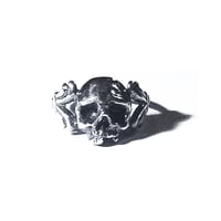 Image 1 of Baroque Cataphile ring in sterling silver or gold