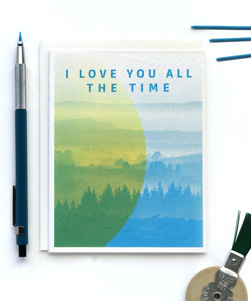 Image of I Love You All The Time Card