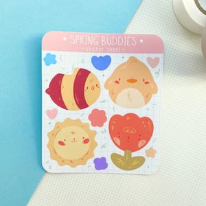 Image of Spring Buddies Mini Sticker Sheet