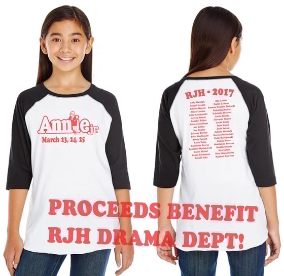 Image of RJHS 2017 Annie Cast and Crew Jersey