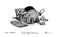 Image 1 of Mole unpacks the picnic basket Original Art