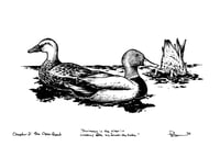 Image 1 of Ducks on the river Original Art