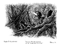 Image 1 of Mole lost in the Wild Wood Original Art