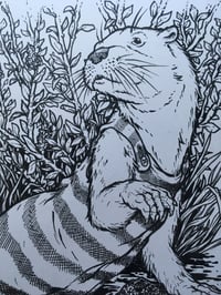 Image 3 of Otter & Portly reunited Original Art