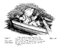 Image 1 of Rat hears faint music on the breeze Original Art