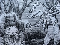 Image 3 of Toad meets a Fox Original Art