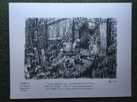 Image 2 of Weasels sack Toad Hall Original Art