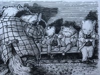 Image 3 of Badger's Plan Original Art