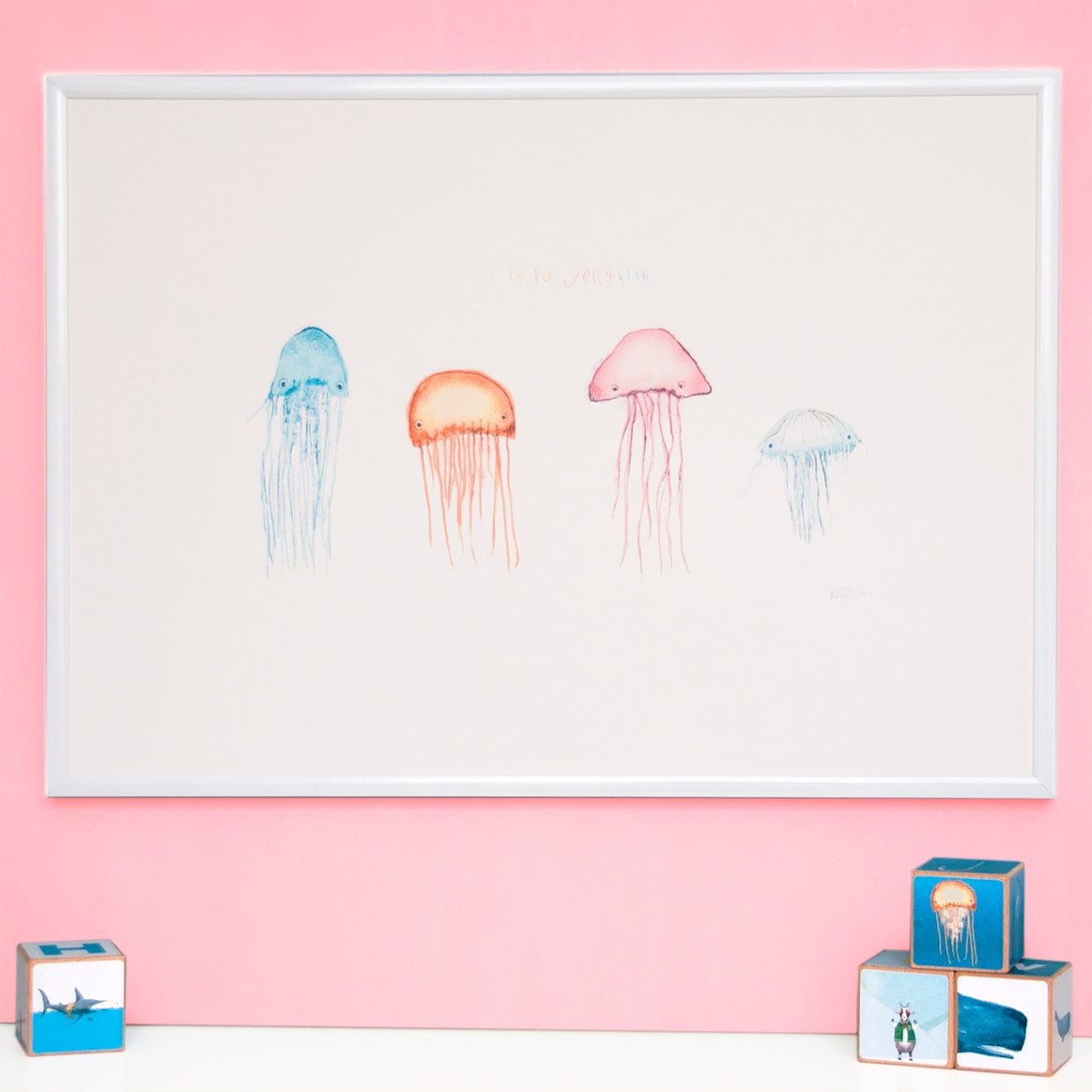 Image of J is for Jellyfish  Print