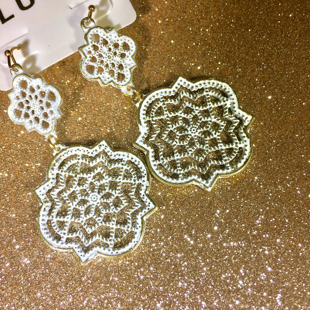 Image of Snowflake Earrings