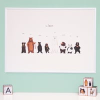 Image 1 of The Bear Family Print