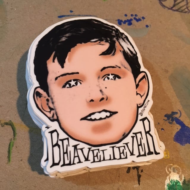 Beaveliever Sticker