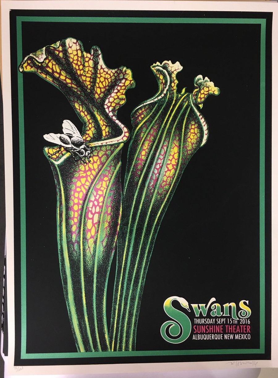 Image of Swans - 9/15/16 - Sunshine Theater - ABQ