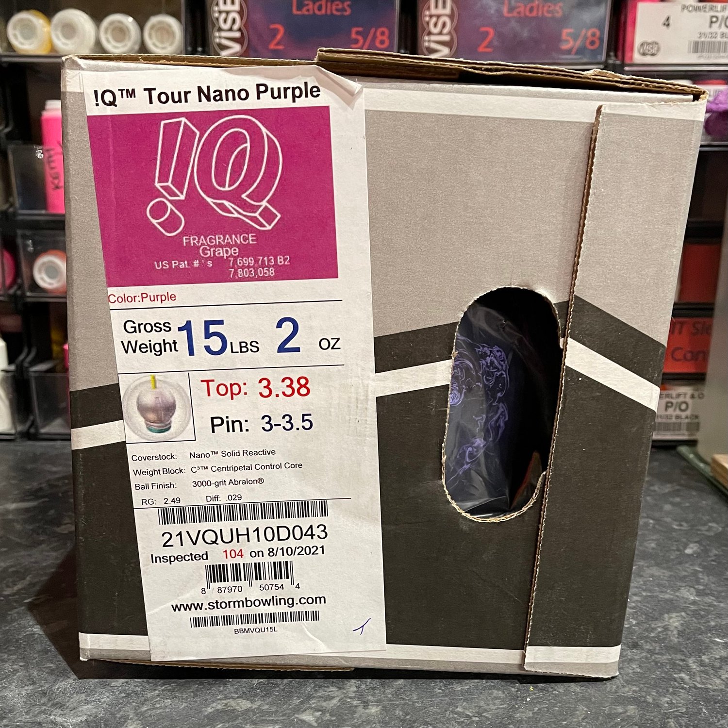 Image of Storm IQ Tour Nano Purple - Limited Edition