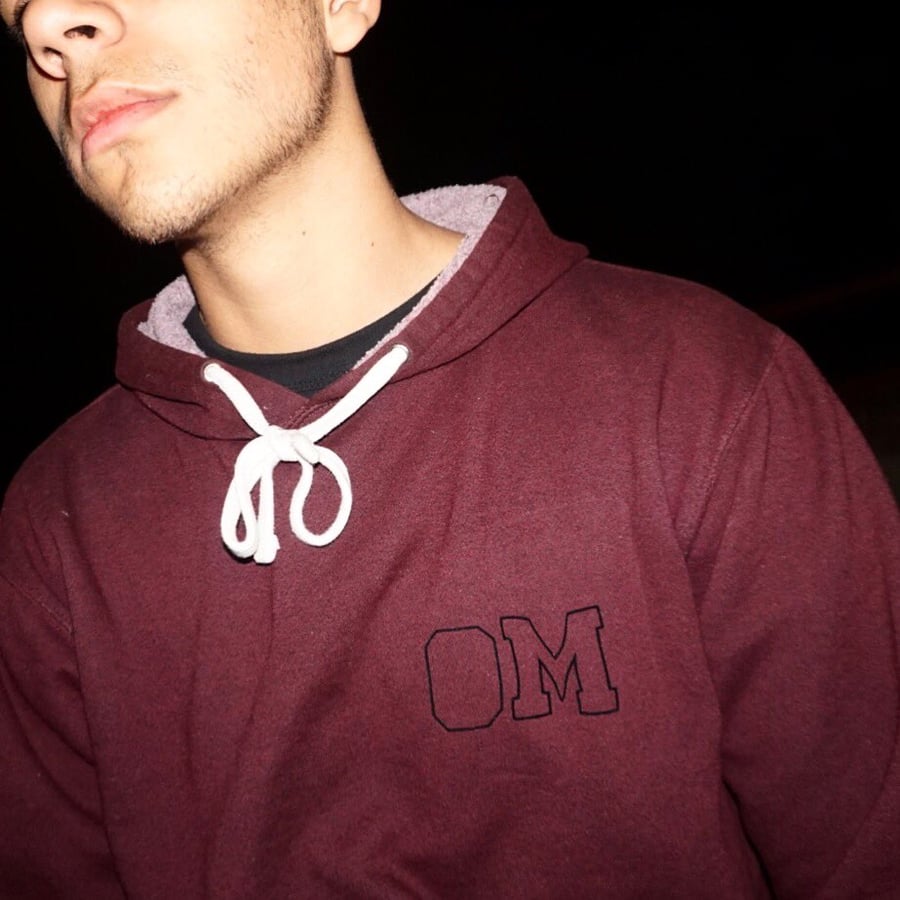 Image of OM Hoodie (Burgundy)