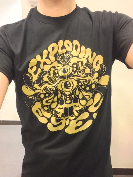 Image of Exploding Eyes - Logo T Shirt 