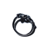 Image 4 of Ouroboros ring in sterling silver or gold