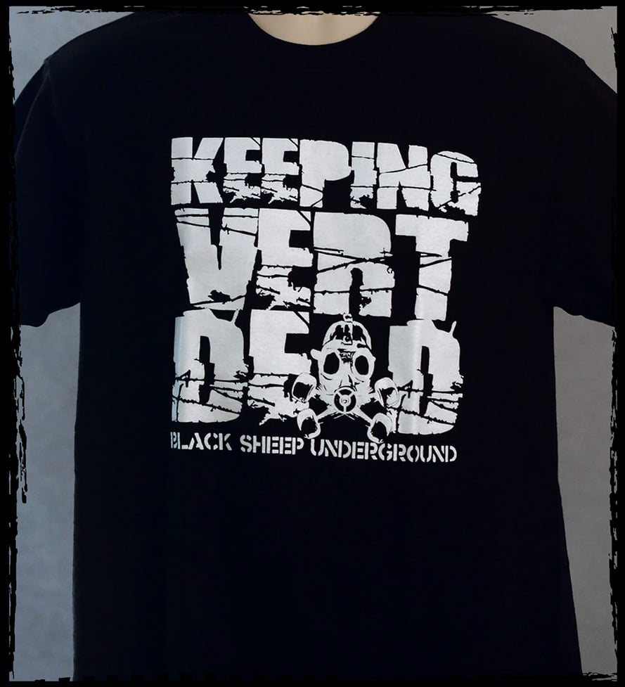 Image of BSU/Keeping Vert Dead collab shirt 