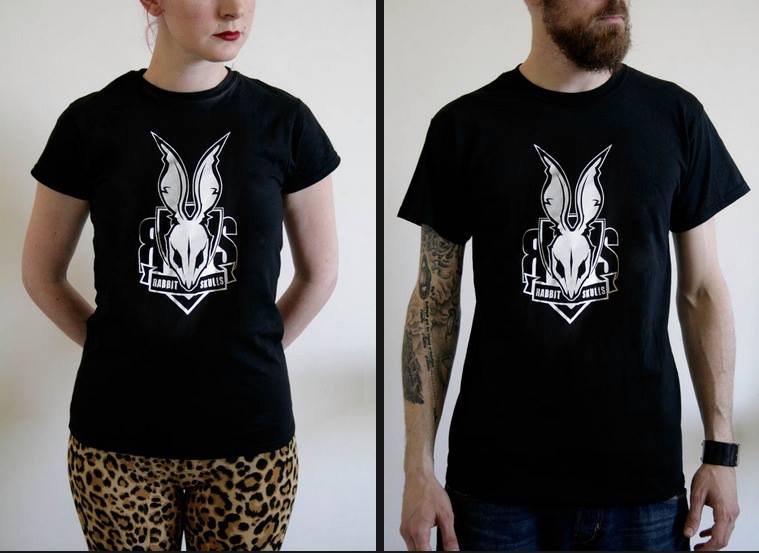 Image of T-SHIRT HOMME/FEMME - logo Rabbit Skulls